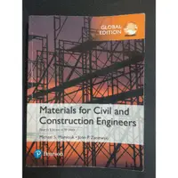 在飛比找蝦皮購物優惠-Materials for Civil and Constr