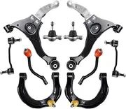 10pcs Front Upper Lower Control Arm Ball Joints Stabilizer Link Kit，Compatible With Hyundai Sonata 2006 2007 2008