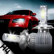 2X Car Turbo H4 HB2 9003 LED Headlight Bulbs Hi/Lo Beam 80W 8000LM Light Canbus (for: Daewoo)
