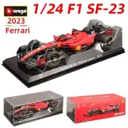 Bburago 1:24 Scuderia Ferrari Team SF23 2023 F1 Racing Alloy Car Model