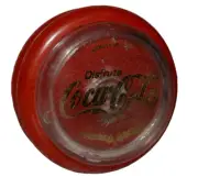 VINTAGE RARE TOY MEXICAN GENUINE YO-YO RUSSEL MASTER COCA COLA II