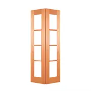 Woodcraft 2040 x 820 x 35mm Internal Bifold Door 4Lite Clear Safety Glass