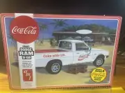 1980 DODGE RAM D-50 COKE 1/25 AMT MODEL KIT NIB W/FREE 4 CASES BOTTLE COKES