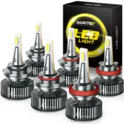 AUXITO 9005 H11 Y13 LED Headlight High Beam Low For 2007-2018 Bulbs Toyota Camry (for: Mazda)