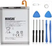 MINSHI Compatible with Battery for SM-A750F Battery3.85V3300mAh Replacement Battery UL Certification with Repair Battery Complimentary Tools 2025ET