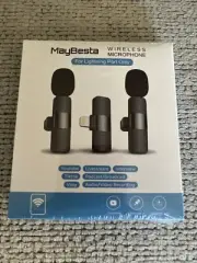 MAYBESTA Professional Wireless Lavalier Lapel Microphone
