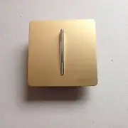 New Modern Square 1 Gang Button Single Control Wall Light Switch Panel