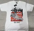 Stussy Virgil Abloh 40th Anniversary World Tour Tee - Size M OFF-WHITE x STUSSY