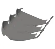 Caberg Drift Sun Visor, grey for Men One Size