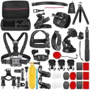 All-in-One Action Camera Accessory Kit for GoPro and DJI Models
