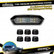 Oricom IPX7 Tyre Pressure Monitoring System - Includes 6 External Sensors