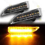 FIT 17-20 MINI COOPER COUNTRYMAN F60 CLEAR LENS LED SIGNAL SIDE MARKER LIGHTS (for: Mini)