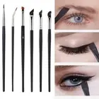 Thin Brush Cosmetic Tool Eyebrow Concealer Brushes Angled Eyeliner Brush