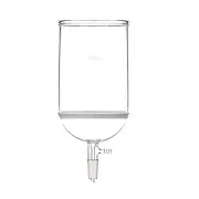 5000ml 24/40 Lab Glass Buchner Funnel 5L Core Filter With 10mm Vacuum Adapter
