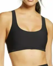 Spanx Workout to Waves Black Wireless Low Impact Sports Bra L, XL 50178R NWT