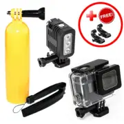 GoPro HERO7 HERO6 HERO5 Underwater Action Bundle w/ Housing, LED Light & Floaty