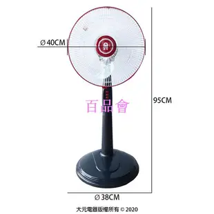 【百品會】 晶工牌 14吋 AC循環電風扇LC-1400(黑色、白色) 促銷價 全新  請詳閱商品描述