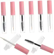 TOVINANNA 5ml Empty Mascara Tubes Eyelash Brush Portable Makeup Storage Bottles for Women
