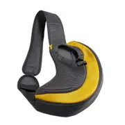 Hands-Free Pet Shoulder Sling Carrier with Adjustable Strap