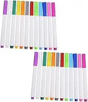 TEHAUX Pcs Pens Soluble Chalk Water-soluble Dustless Erasable Chalk Set for Preschoolers Boys and Girls