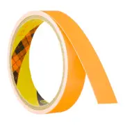 0.8 Inch x 9.8 Feet Glow in the Dark Tape, 1 Roll Tape, Orange Yellow