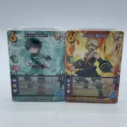UNIVERSUS MY HERO ACADEMIA DEMO DECK CCG Katsuki Bakugo Izuku Midoriya SEALED