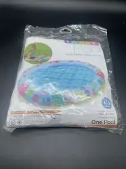 INTEX Inflatable One Ring Baby Kiddie Pool Ages 1-3 40in X 4.5in