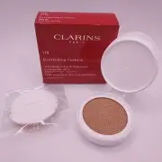 Clarins Everlasting Cushion Foundation REFILL w/Sponge HONEY 110 Sealed