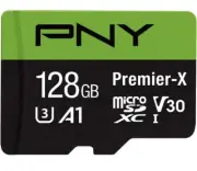 PNY Premier 128GB microSDXC Flash Card NEW SEALED