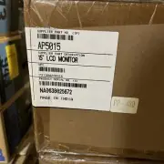 APC AP5015 15" 1U KVM Rack-Mountable Server LCD Monitor w/keyboard - New in box