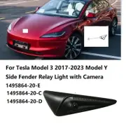 For Tesla Model 3/Y Front Left Fender Camera Relay Light Fit 2017-2023 Car shell