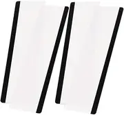 GANAZONO 4Pcs Monitor Memo Board Holder for Office Desk Dual Monitor Support Organized Notes for Men and Women Versatile Memo Board for Home and Office