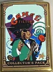 ZIPPO 1998 CAMEL FILTERS COLLECTORS PACK Z406 BRASS LIGHTER SEALED IN BOX c675