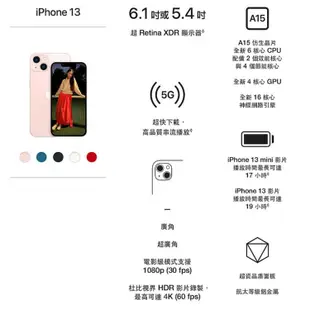 APPLE iPhone 13 128G 福利品 福利機