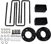 Gearwell Lift Kit, Suspension Leveling Kit, Compatible with FORD 2WD 4WD 2004‑2019, 3in Front 3in Rear Lift Spacer Set, Truck Suspension Lift Kit