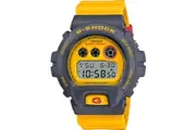 Casio G-Shock Watch Yellow Triple Graph DW-6900Y-9DR DW-6900Y-9 DW-6900 2-Years Warranty