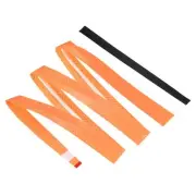 6Pcs 43.3" Tennis Racket Grip Tape w Damping Ridges Perforated Overgrip Orange