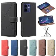 Magnetic Leather Wallet Phone Case for OPPO Reno 13F A60 A98 A59 A79 A16 A74 A54