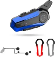 Motorcycle Bluetooth Headset X1,2 Riders Motorbike Helmet Intercom with CVC Nois