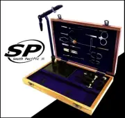 Wooden Box Fly Fishing Tying & Tools Kits - 3 Vise Options for rods lines reels