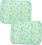 1set Dog Urine Pad Dog Cooling Pet Training Pads Pet Kennel Pads Dog Puppy Pee Pads Non-Slip Dog Pads Puppy Whelping Mats Training Potty Pad Dog Bed Dog Kennel Puppy Playpen 2pcs