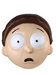Morty Vacuform Mask, Adult