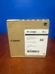 2023 GENUINE Canon PFI-340BK 330ml Black Ink Tank ImagePROGRAF TZ-30000 SEALED