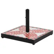 Parasol Base Outdoor Umbrella Holder Stand Cantilever Base Weight 12 kg vidaXL