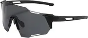 Dirt Bike Goggles - Dimming Frameless Bike Glasses - Men's Eyewear for Outdoor Snowmobile Hunting Winter Sports Snowboarding
