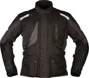 Modeka Aeris, textile jacket , color: Black/Dark Grey , size: XXL