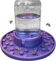 Bee Watering Station Mason Jar - Mason Jar Bee Feeders for Hives,Garden Cups, Sugar Water & Entrance Feeder, Efficient Honey Bee Canning, Used to Feed Water Or Sugar Syrup