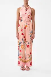 BUTTON FRONT LOUNGE PANT MAJESTIC MILLA
