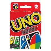 Mattel Uno Card Colour/Number Matching Travel/Party Game Kids/Family 7y+
