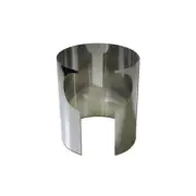SS 15 Inch Air Cleaner Wrap For Round Outlet Round Pipe For Peterbilt